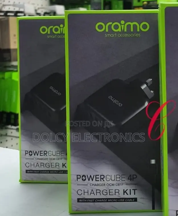 Oraimo Powercube 4p Ocw-u81f 4 Ports Chargers