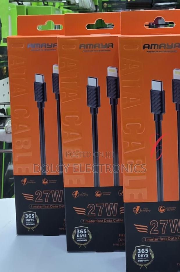 Amaya Fastline Acd-cl77 27w Type C To Lightning Cable - thumbnail 2