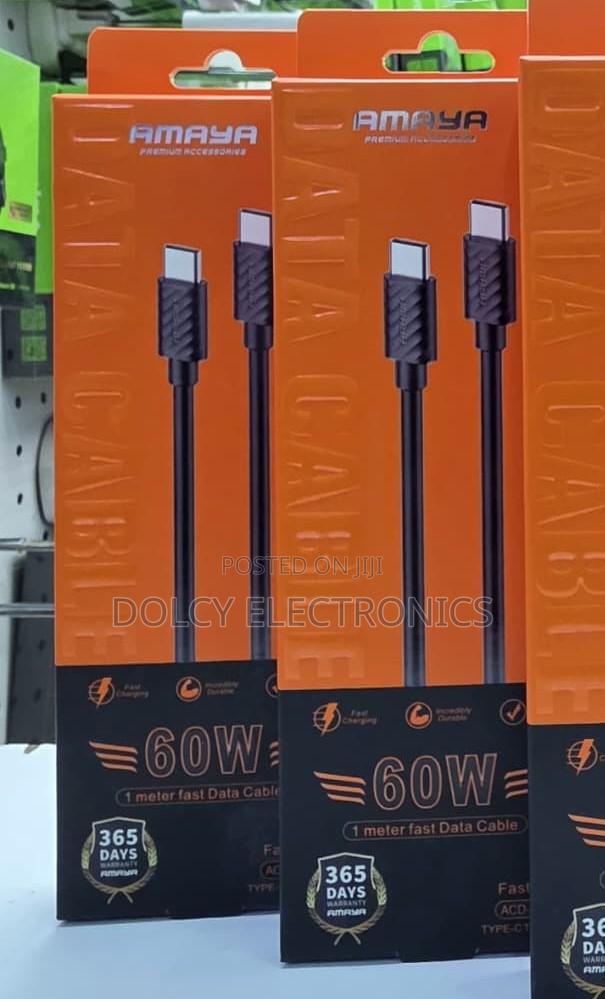 Amaya Fastline Acd-cc77 60w Type C To Type C Data Cable - main view