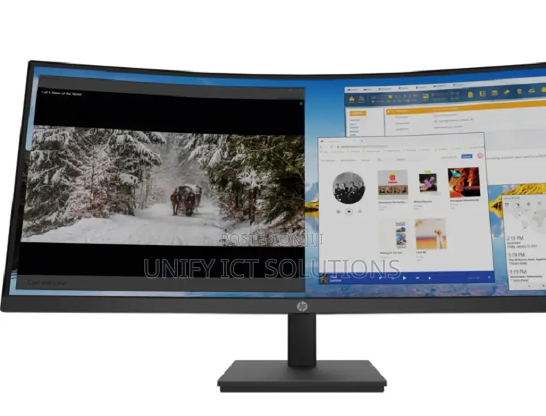 Hp P34hc G4 WQHD Usb-C Curved Monitor,