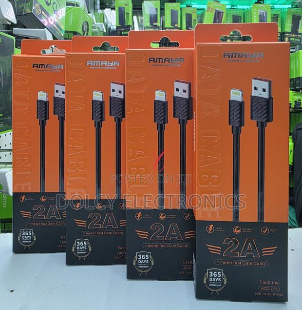 Amaya Fastline Acd-l77 Usb To Lightning/iPhone Cable. - main view