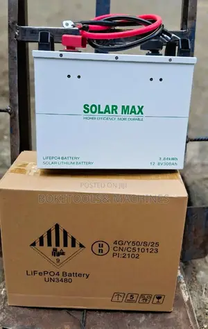 High Quality Solarmax 300ah - 12v Lithium Ion Solar Battery