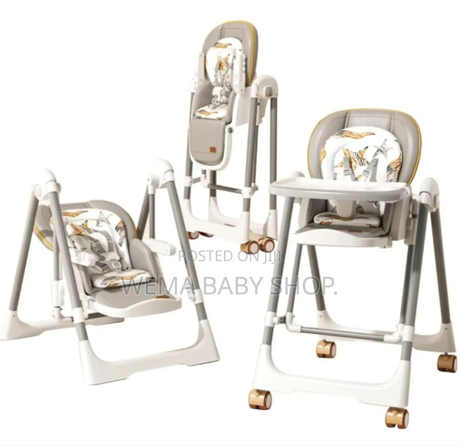Multi-Functional Electric Swing Chair/Baby Feeding Chair