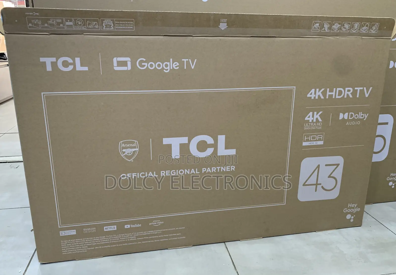 TCL V6c 43 Inch Direct Led HDR Smart Tv