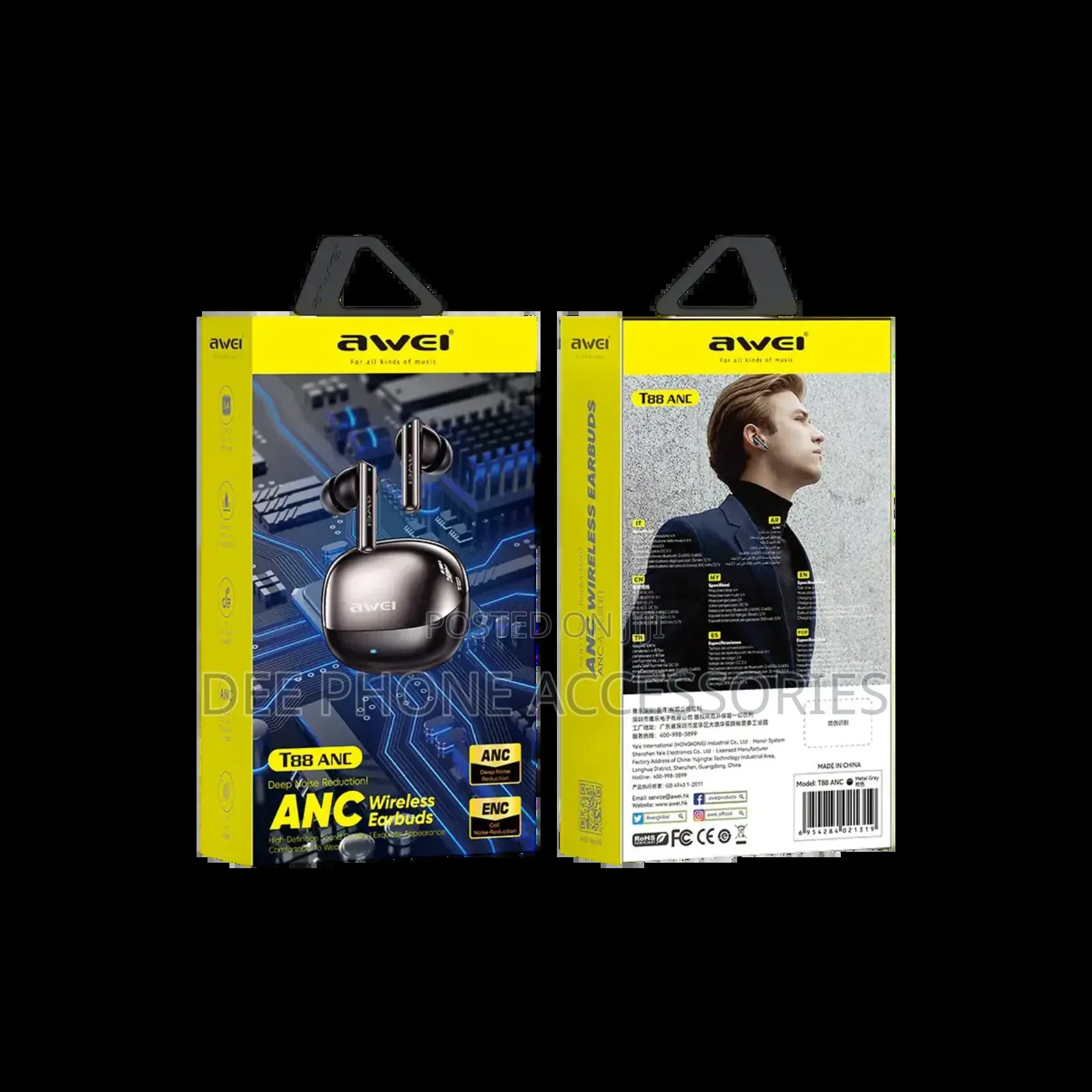 Awei T88 Anc True Wireless Earbuds