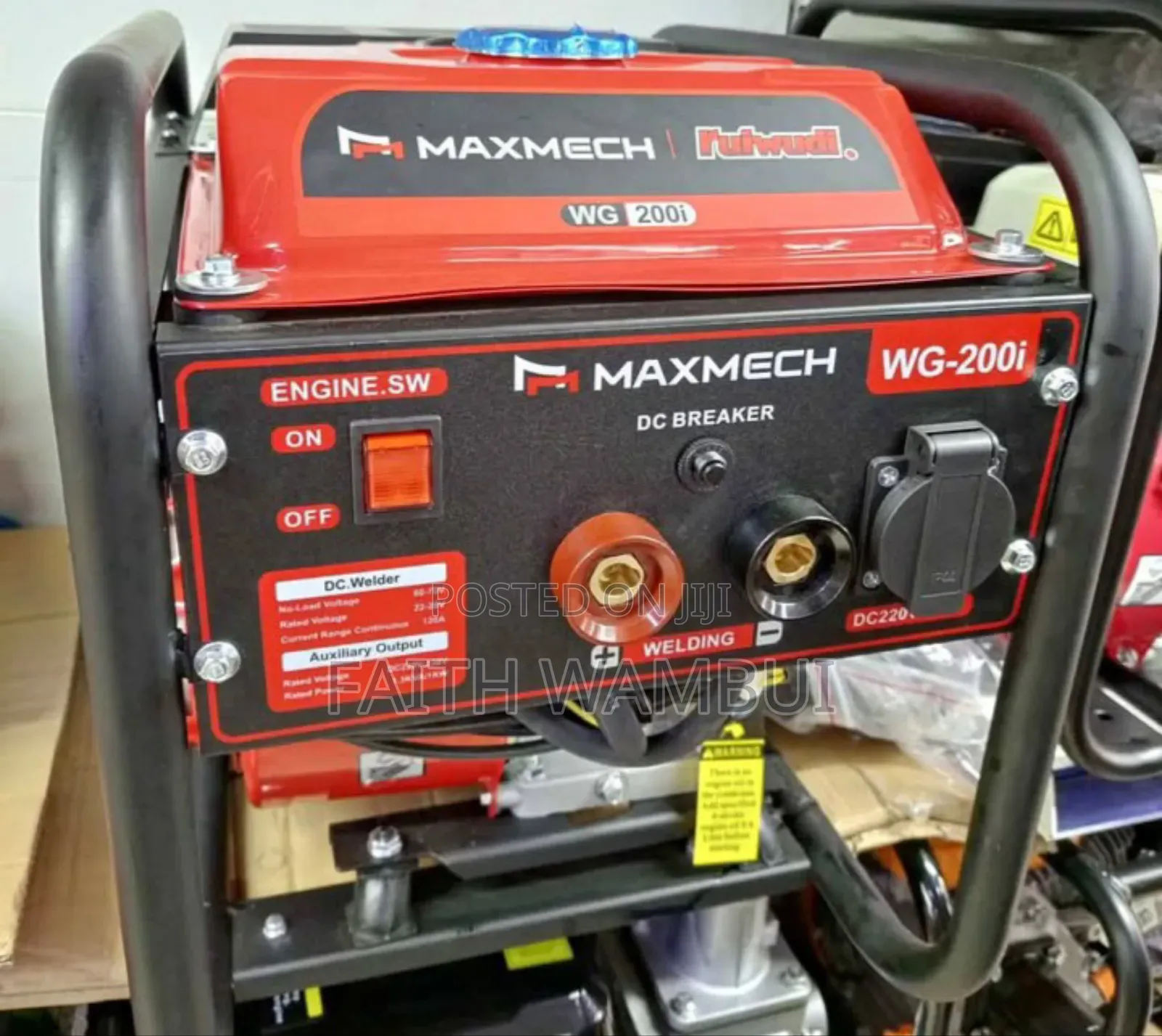 1.3kva Maxmech Welding Generator/Professional Maxmech Welding Generato