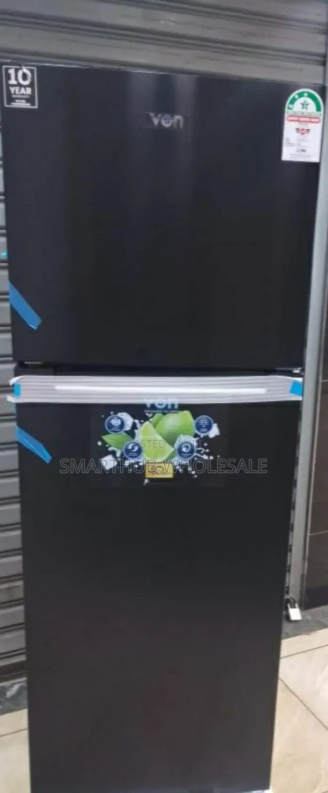 Von Double Door 334l No Frost Refrigerator