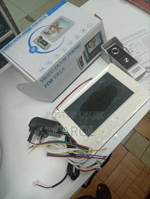 2 Way Audio Wired Video Intercom Door Bell Available - thumbnail 2