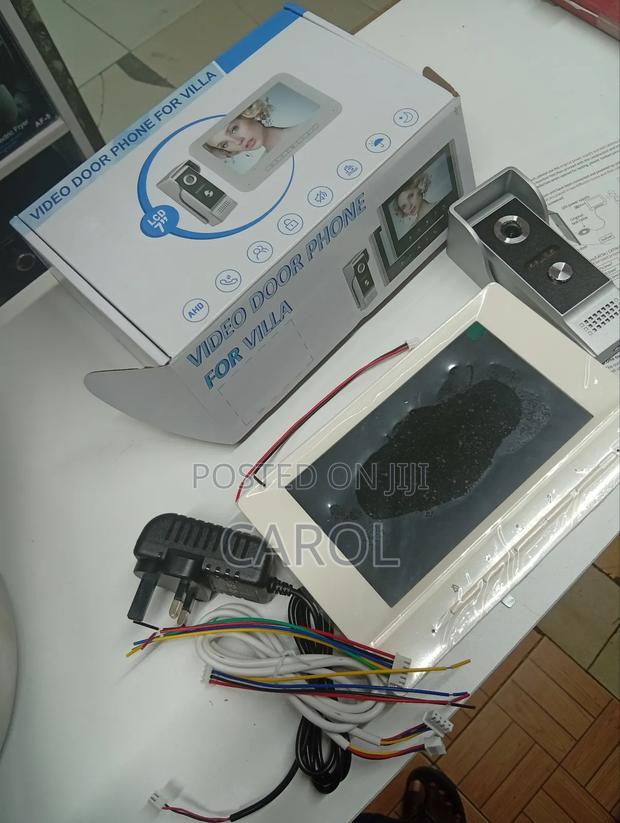 2 Way Audio Wired Video Intercom Door Bell Available - thumbnail 3