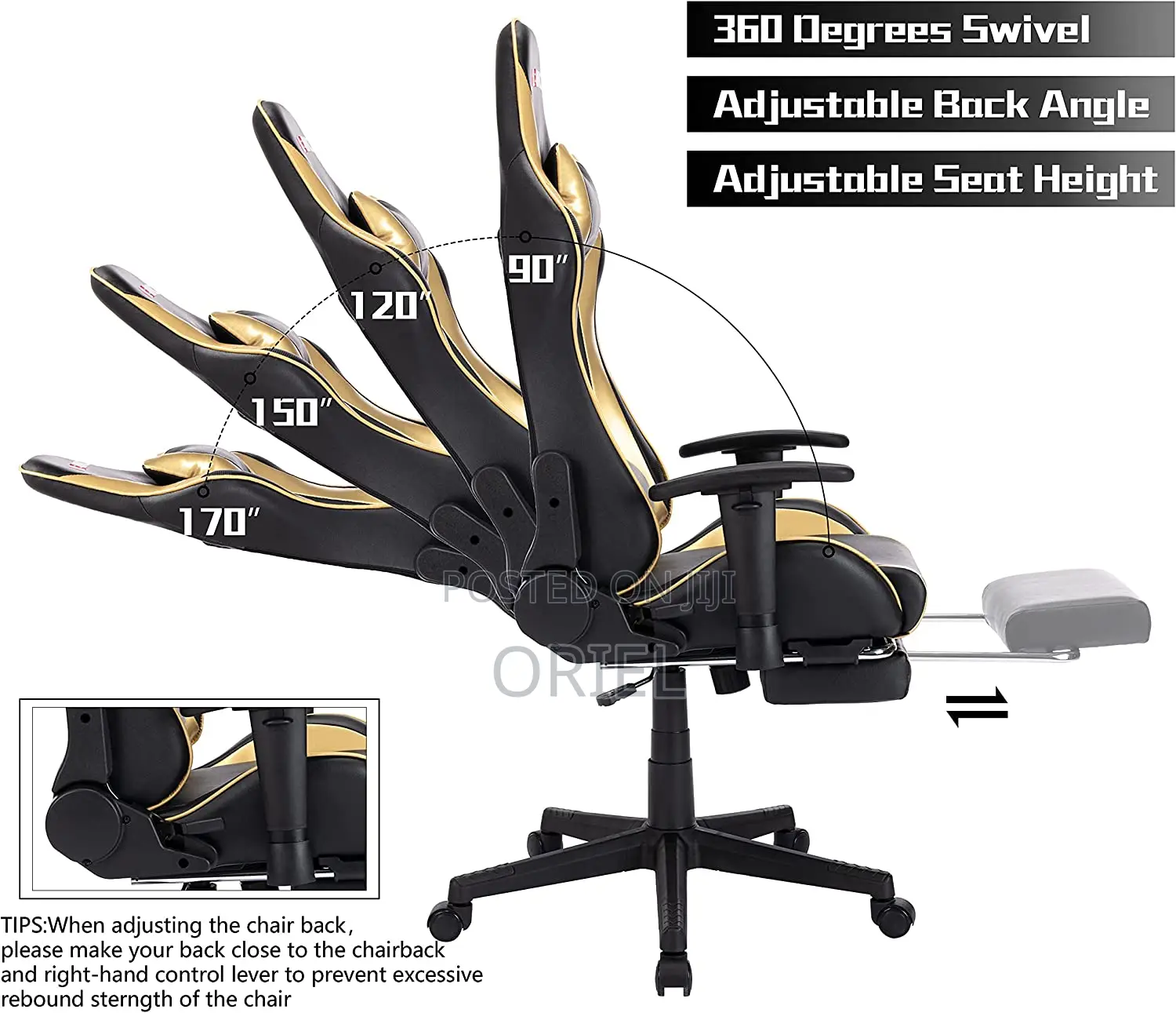 Modern Gaming Chair : Gamers Online Racing Chair