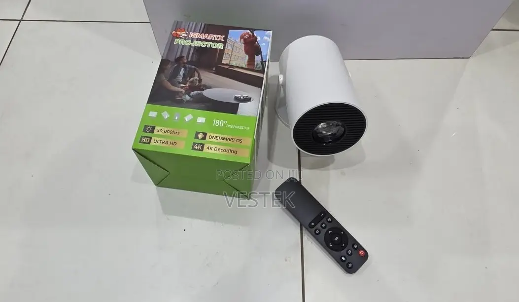 Wifi Mirror Screen Mini Portable Projector Hy300 Pro