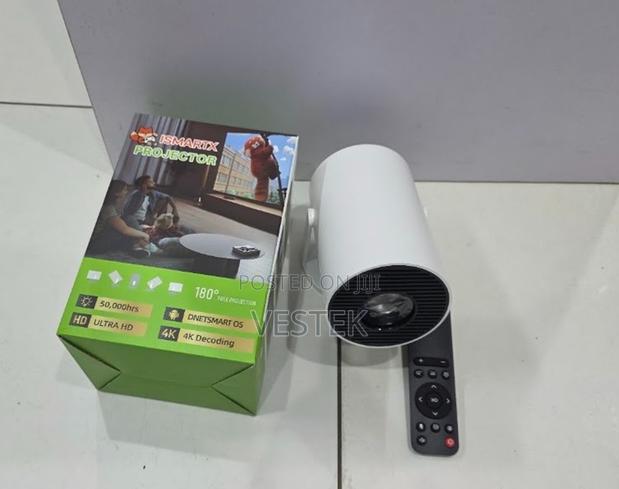 Wifi Mirror Screen Mini Portable Projector Hy300 Pro - thumbnail 2