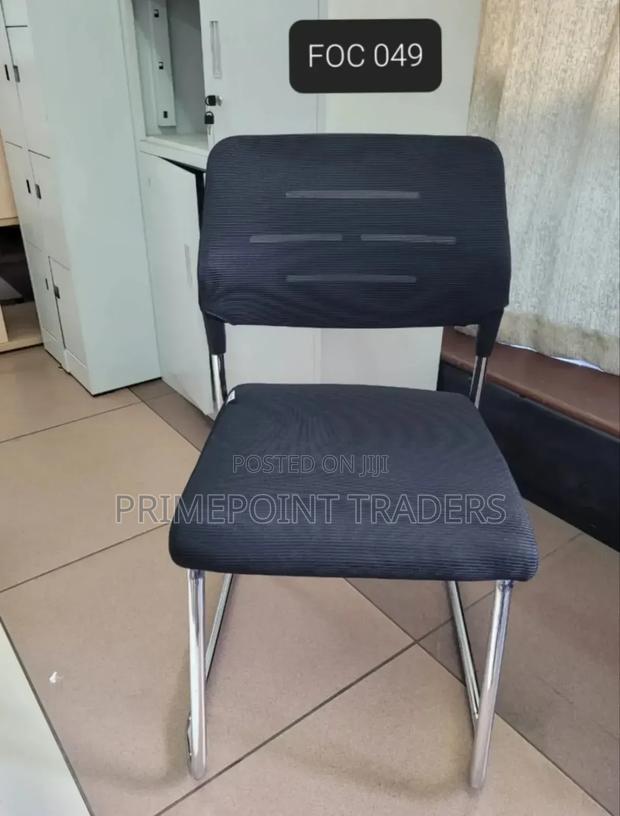Executive Leather Office Waiting Chair
