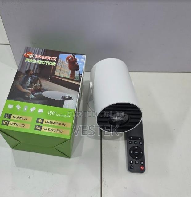 Hy300 Pro Portable Ceiling Projector With Wifi and Bt - main view