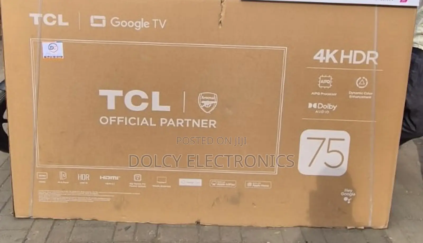 TCL V6d 75 Inch Direct Led HDR Smart Tv
