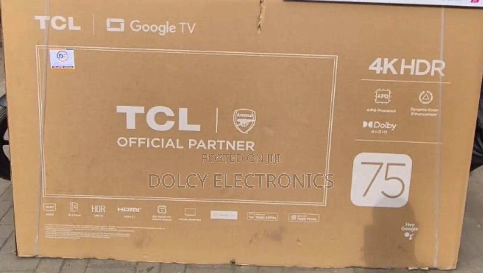 TCL V6d 75 Inch Direct Led HDR Smart Tv
