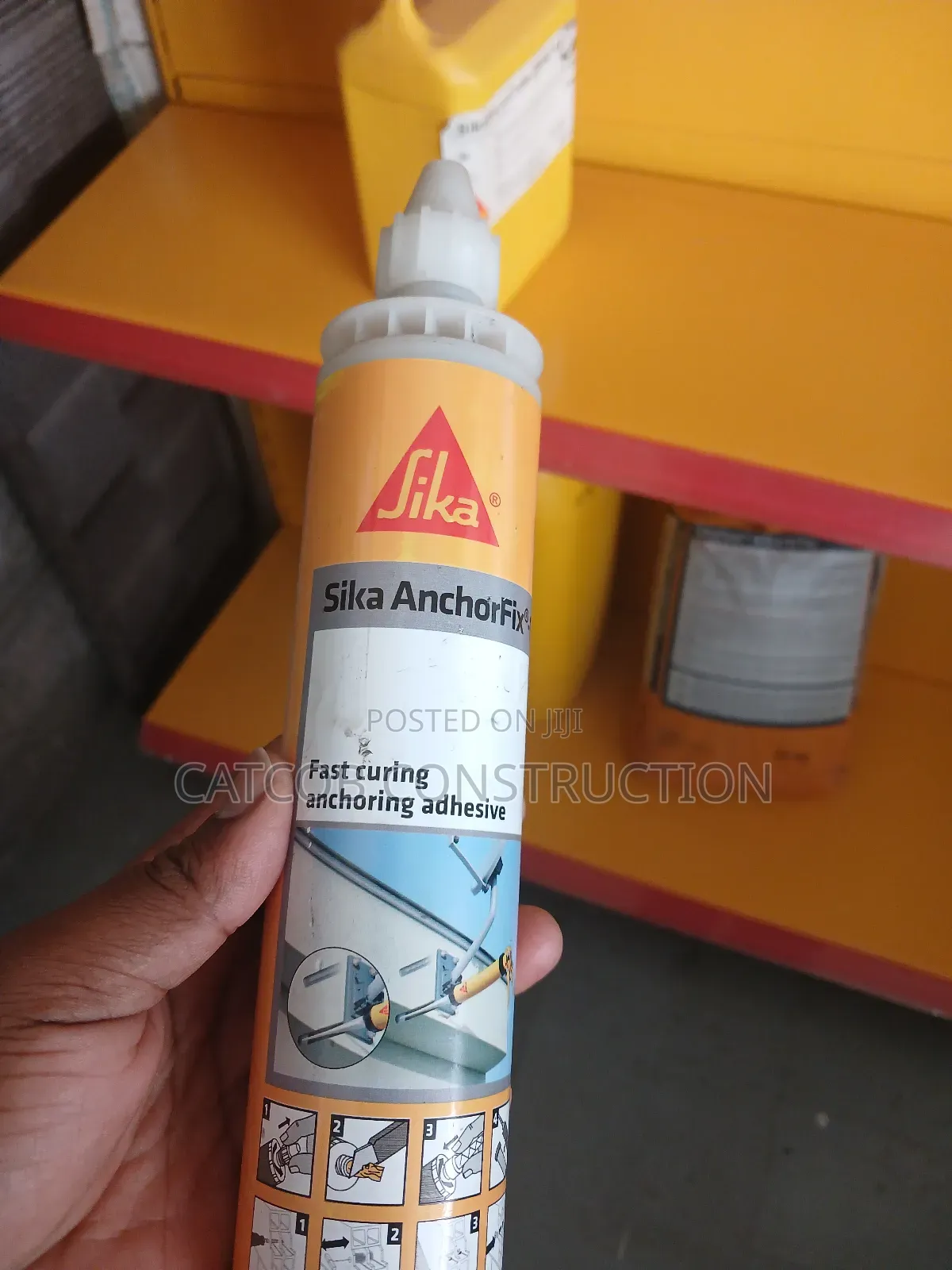Fast-Curing Chemical Anchor for Light to Medium Duty Fixings