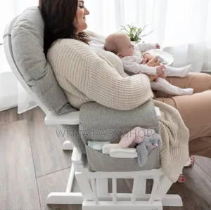 Nursery Glider and Ottoman Set Nursing Chair