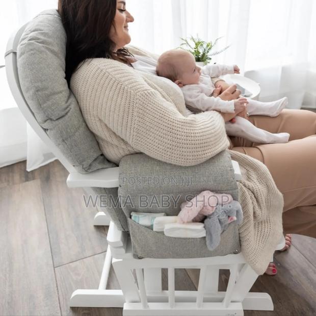 Nursery Glider and Ottoman Set Nursing Chair - thumbnail 3