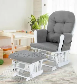 Nursery Glider and Ottoman Set Nursing Chair