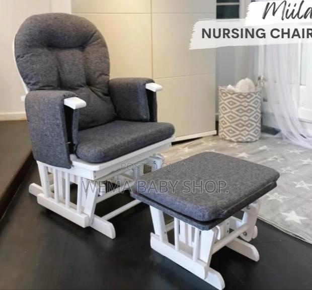 Nursery Glider and Ottoman Set Nursing Chair - thumbnail 6