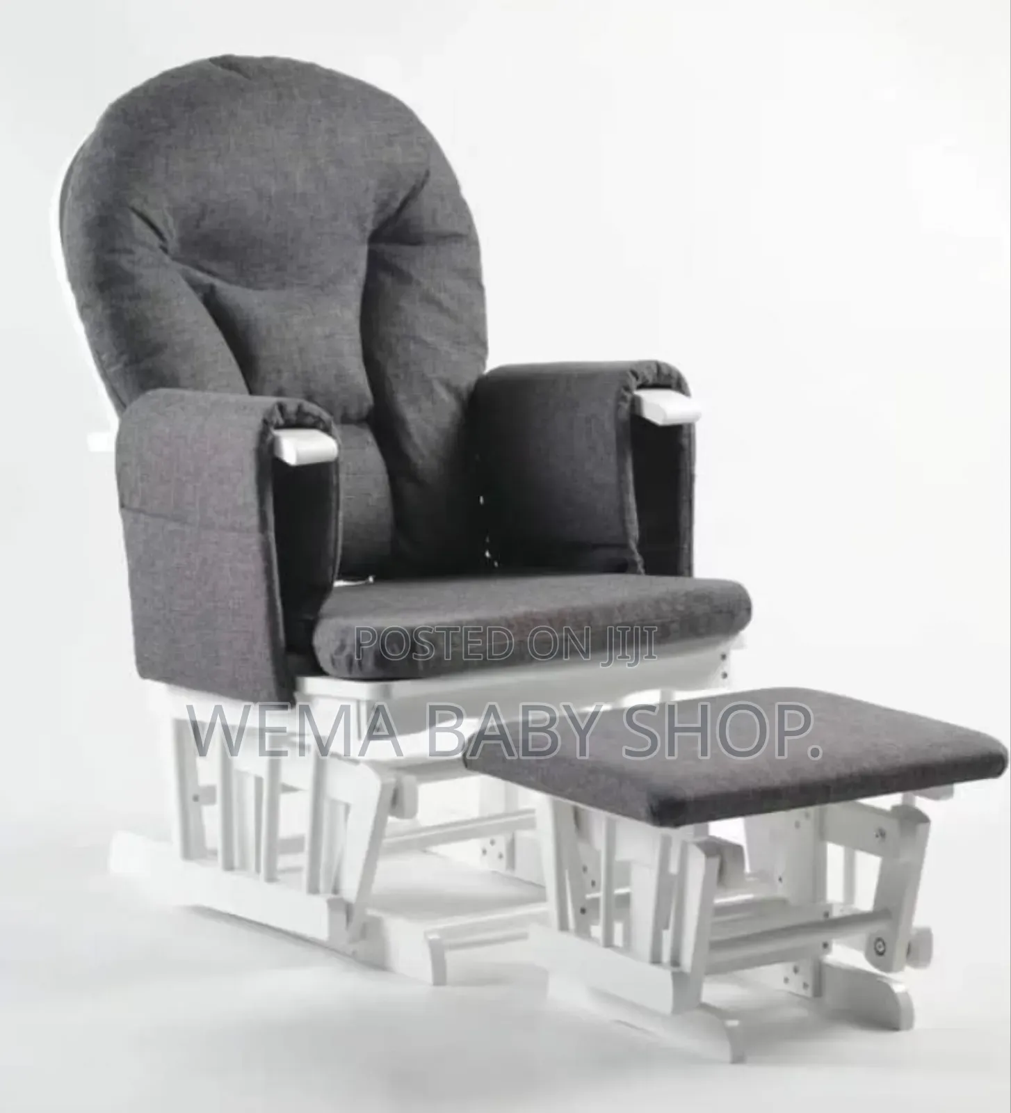 Nursery Glider and Ottoman Set Nursing Chair