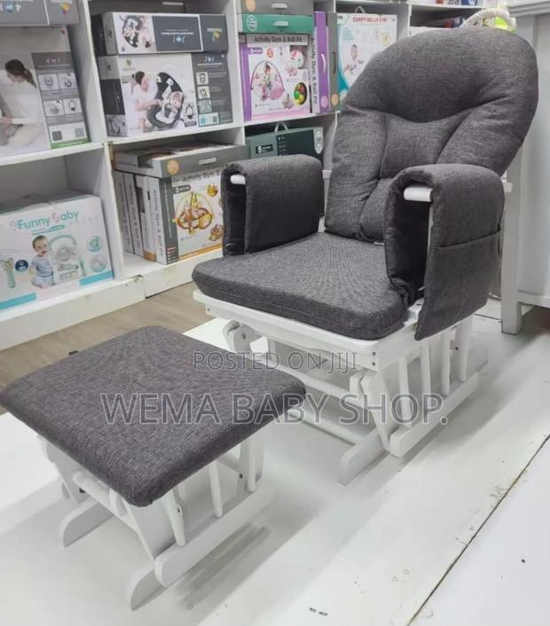 Nursery Glider and Ottoman Set Nursing Chair - thumbnail 8