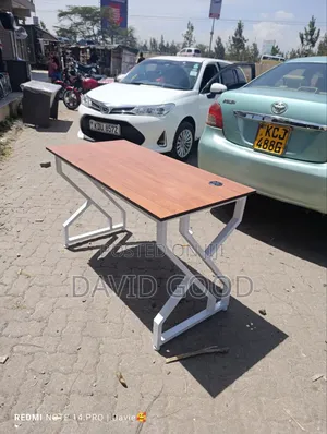 Metallic White Table