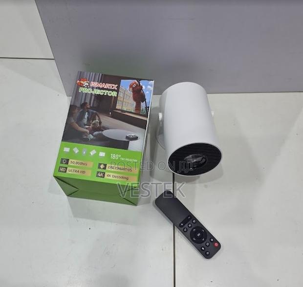 Hy300 Pro Portable Projector With Wifi Mini Projector With Android Tv