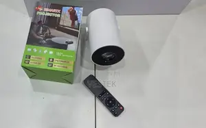 Hy300 Pro Portable Projector With Wifi Mini Projector With Android Tv
