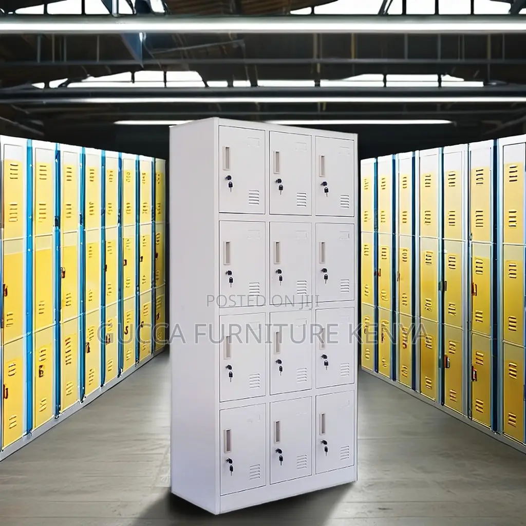 12-doors Metallic Office Filling Cabinet