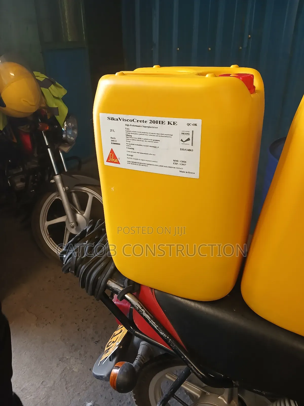 High-Range Concrete Superplasticizer (25 L)