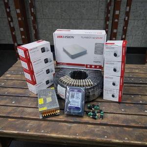 Hikvision 8 1080p Full Hd 2mp Waterproof CCTV Cameras Full System Kit - main view