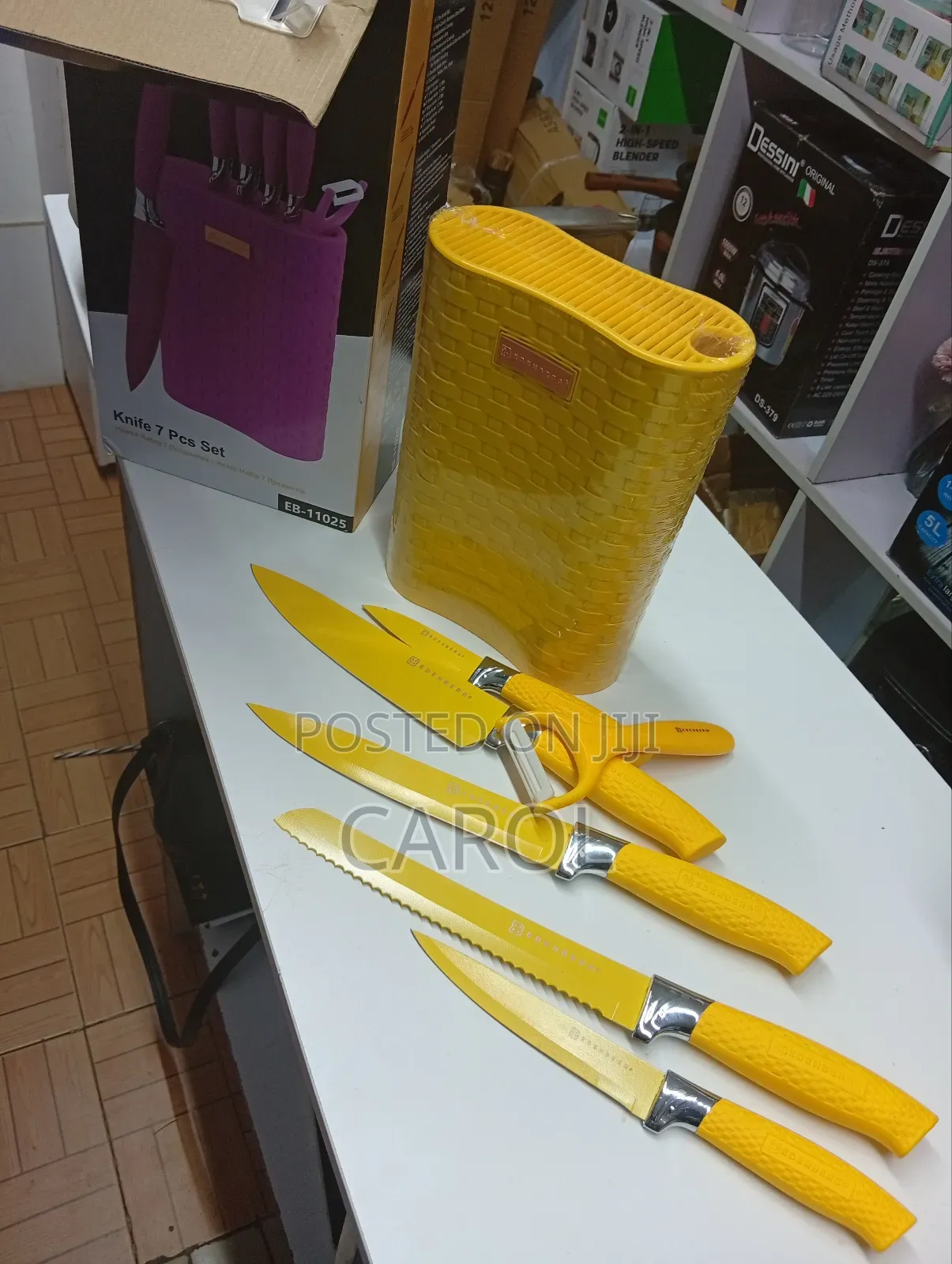 6pcs Premium Quality Stainless Steel Kitchen Knife Set