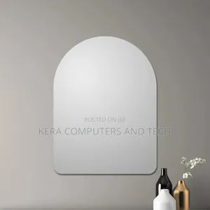 *Peel and Stick Wall Mirror*
Available in Semi-Circle and Rectangle