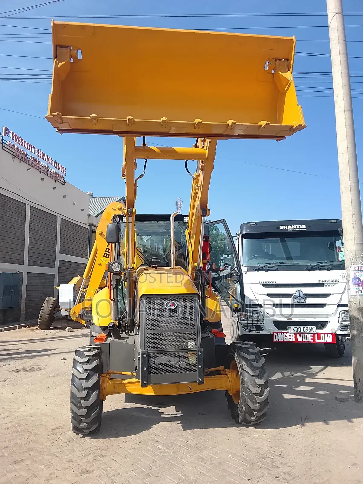 SDLG Backhoe Loader