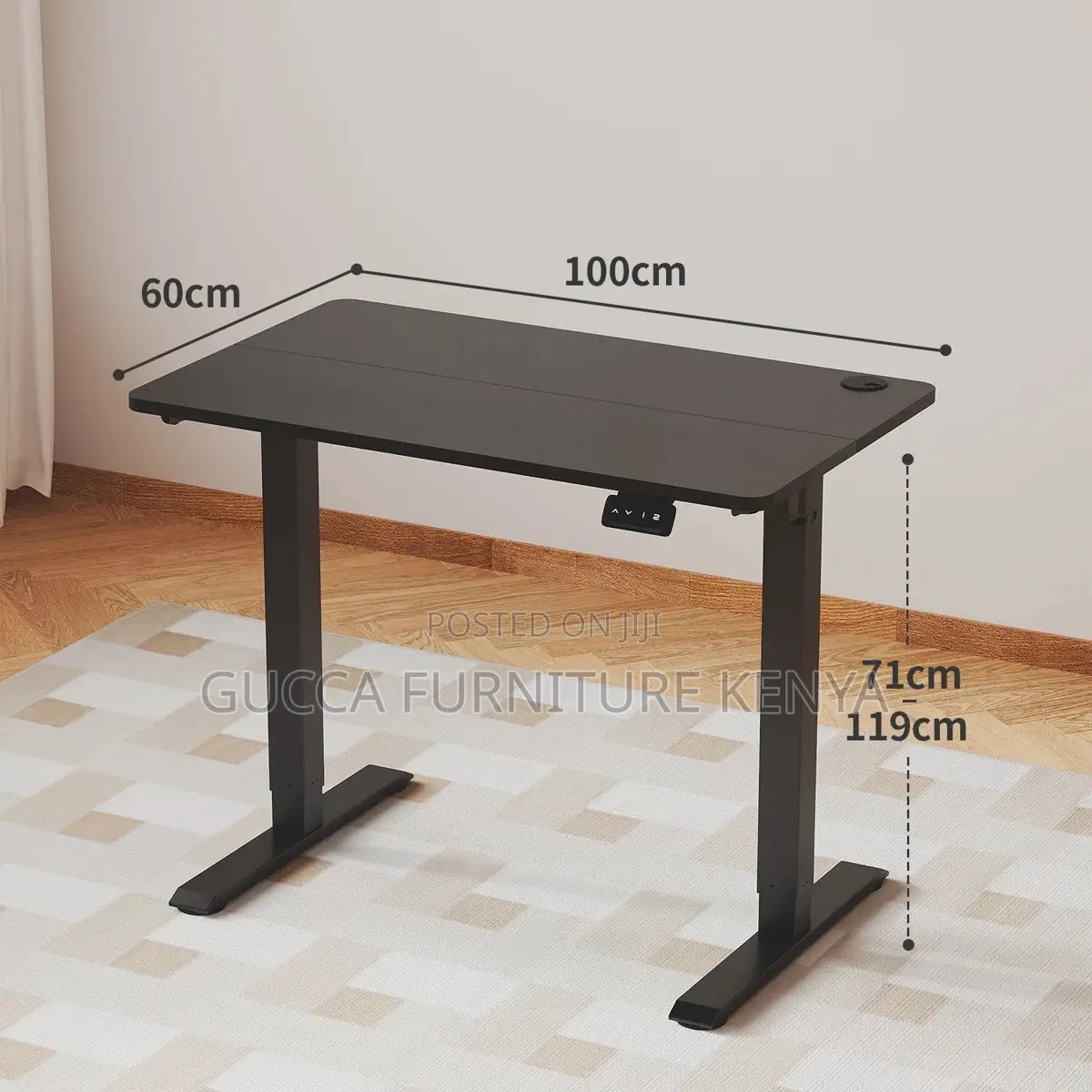 Motorized Electric Height Adjustable Office Desk
