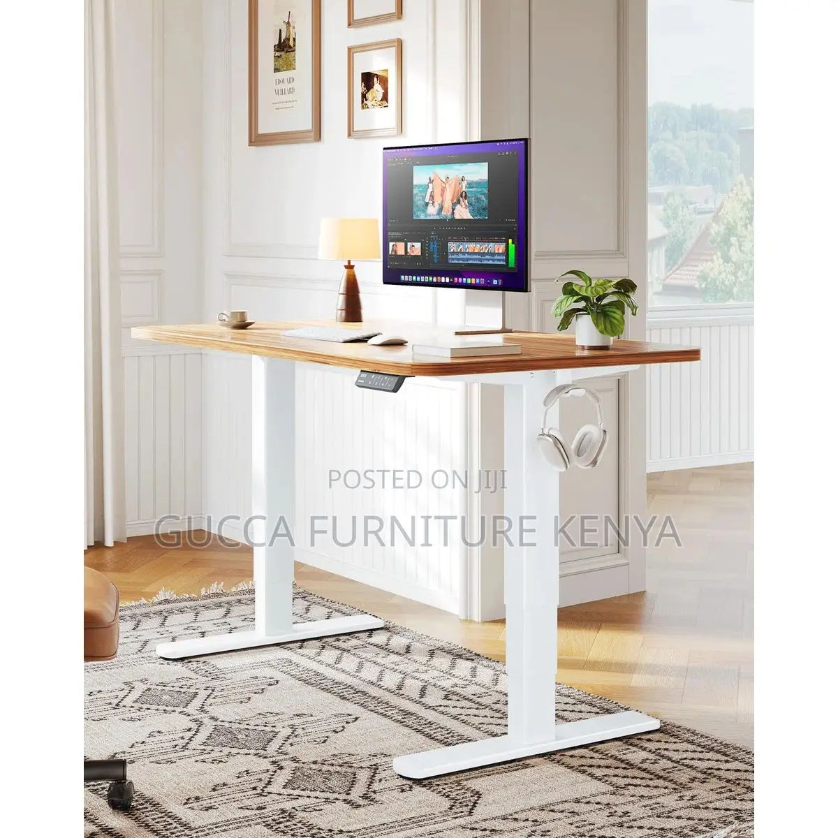 Motorized Electric Height Adjustable Office Desk