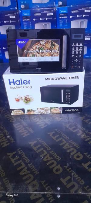 Haier 20l Digital Microwave Oven Black - main view
