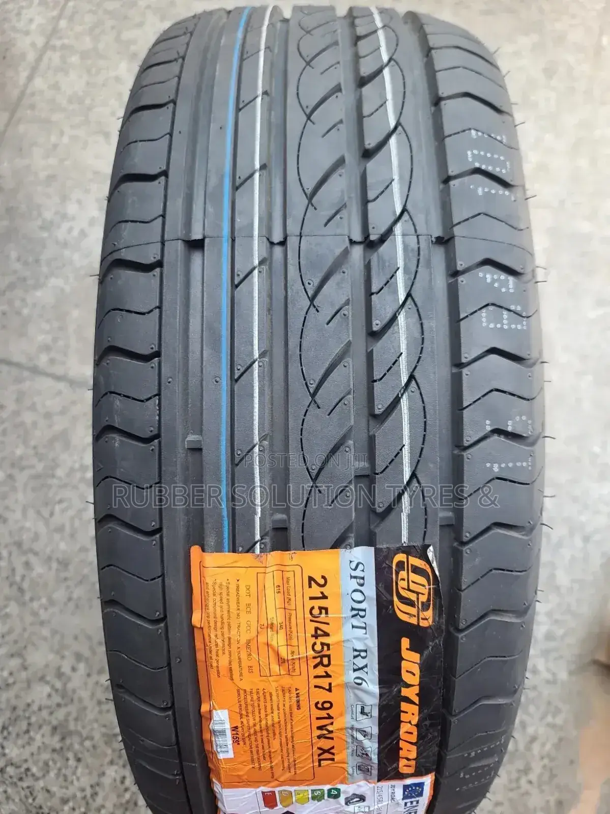 215 /45 R17 Joyroad Tyres 91w X/L Sport Rx6