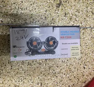 Double-Headed Vehicle Fan