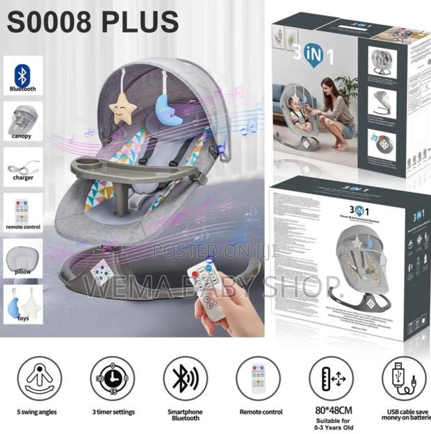 Electric Baby Rocker Swing, Model S0008 Plus.