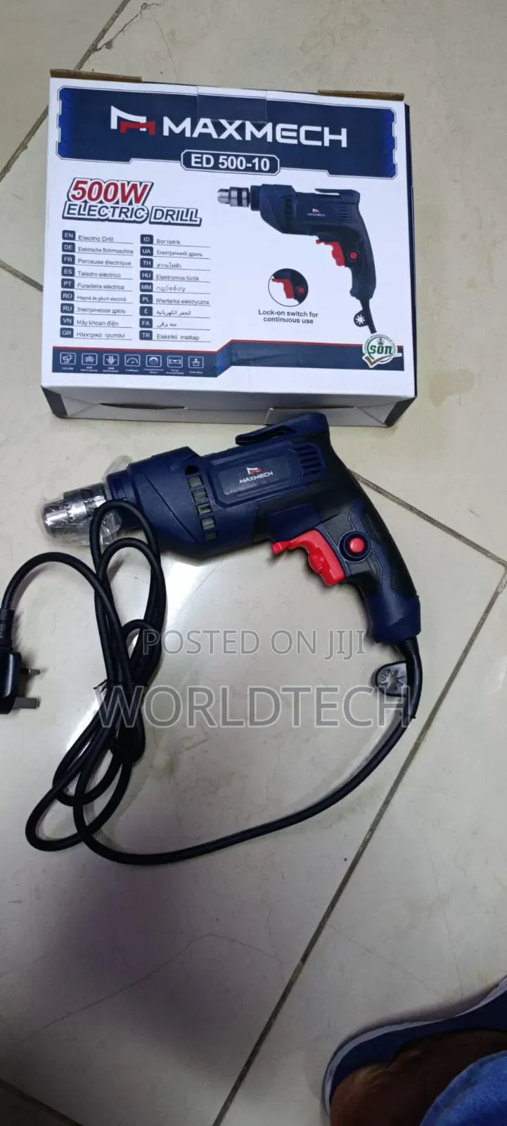 500watts Electric Drill / Maxmech Electric Drill