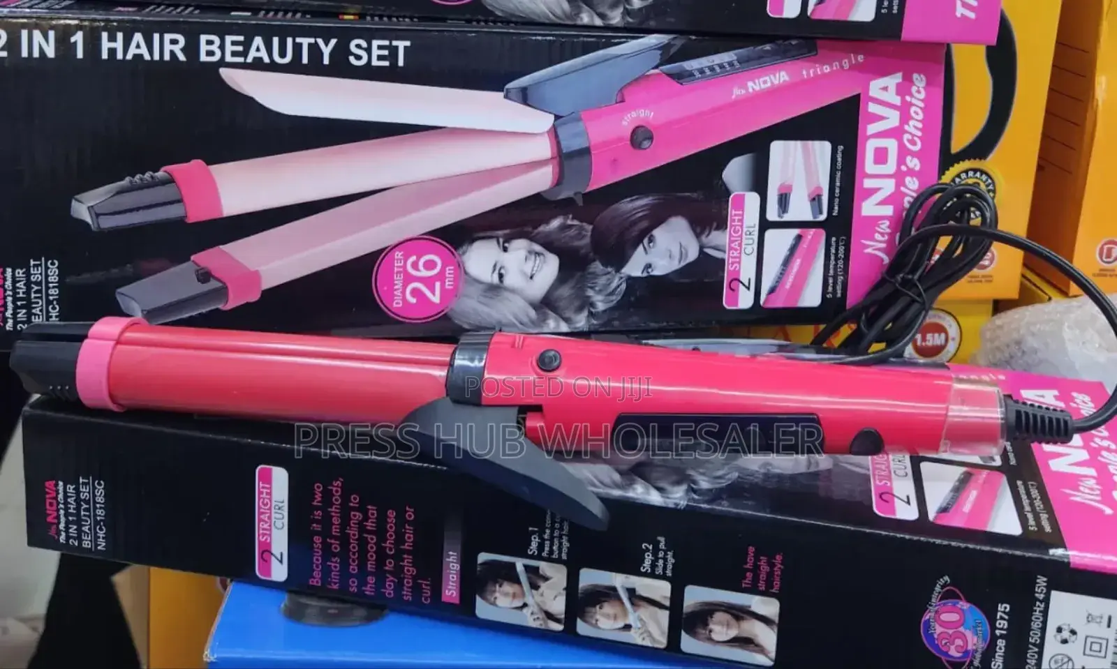 Nova 2-in-1 Hair Beauty Set " 
