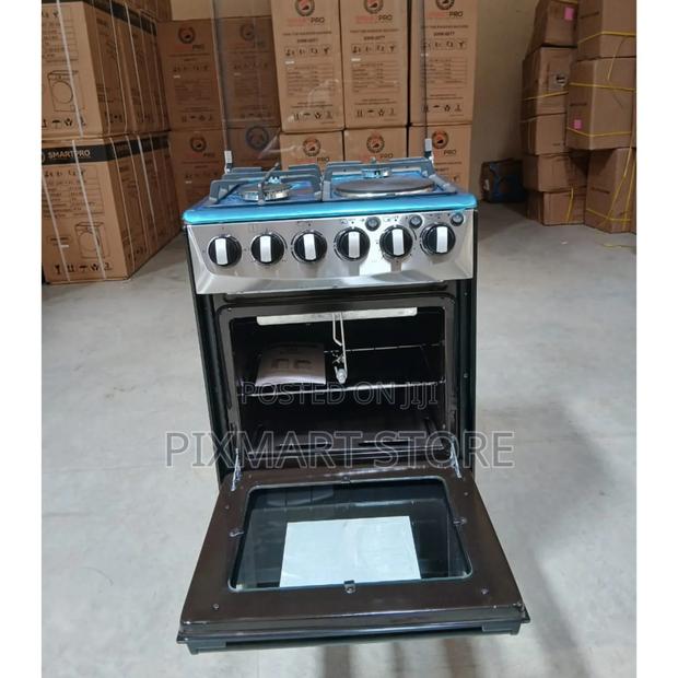 Smart Pro 50x55 3+1 Standing Cooker With Electric Oven