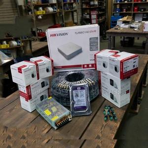 Hikvision 8 1080p Hd 2mp Office Security CCTV Cameras Full System Kit - main view