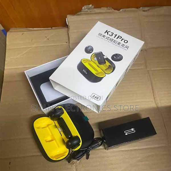 Plug-and-Play Pro 2.4 GHZ Wireless Lavalier Microphone – Dual Tx