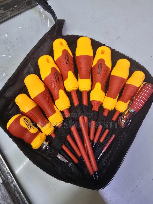 Sibate Insulated 10 In 1 Screwdriver Set