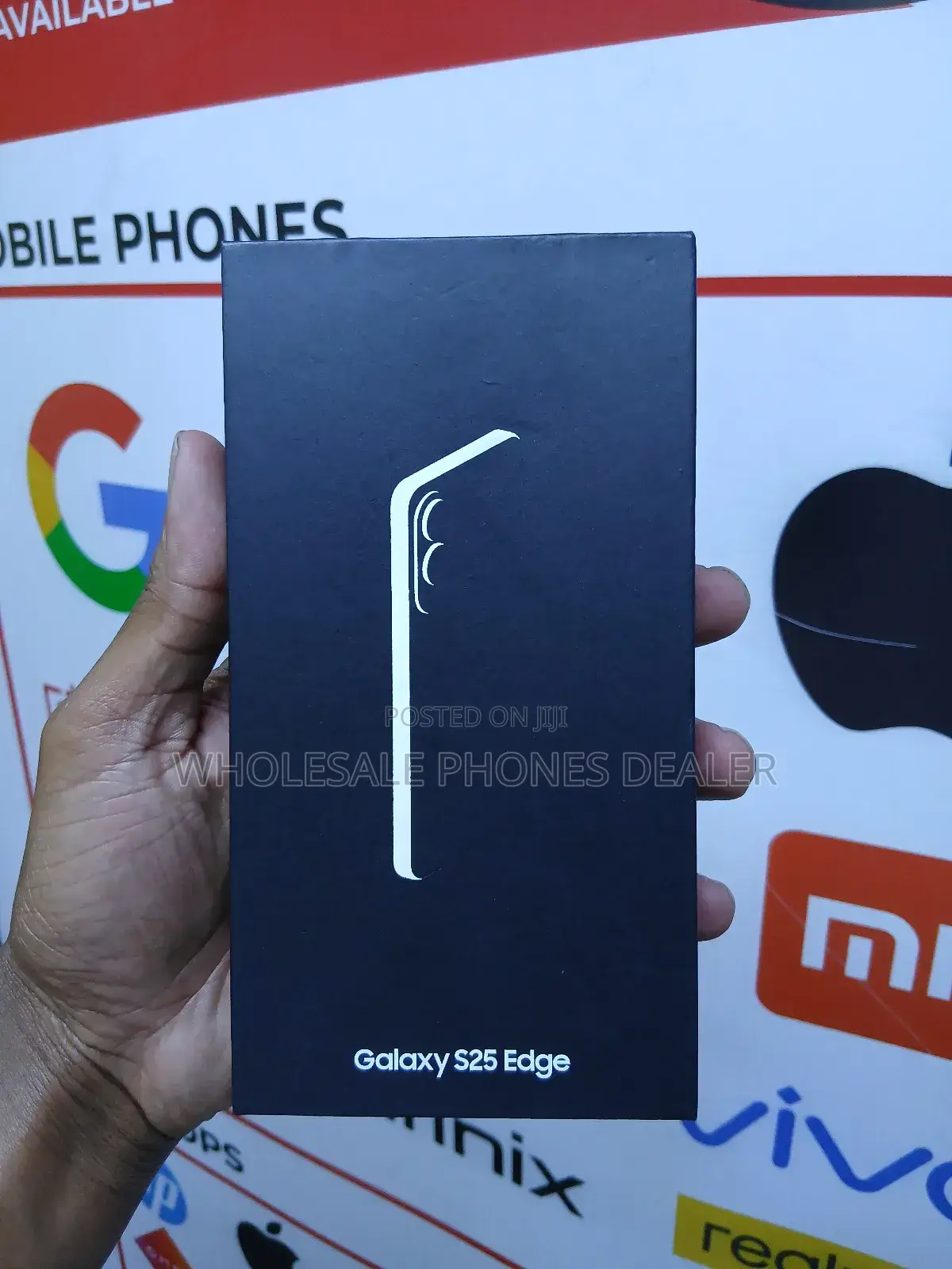 New Samsung Galaxy S25 Edge 256 GB Black
