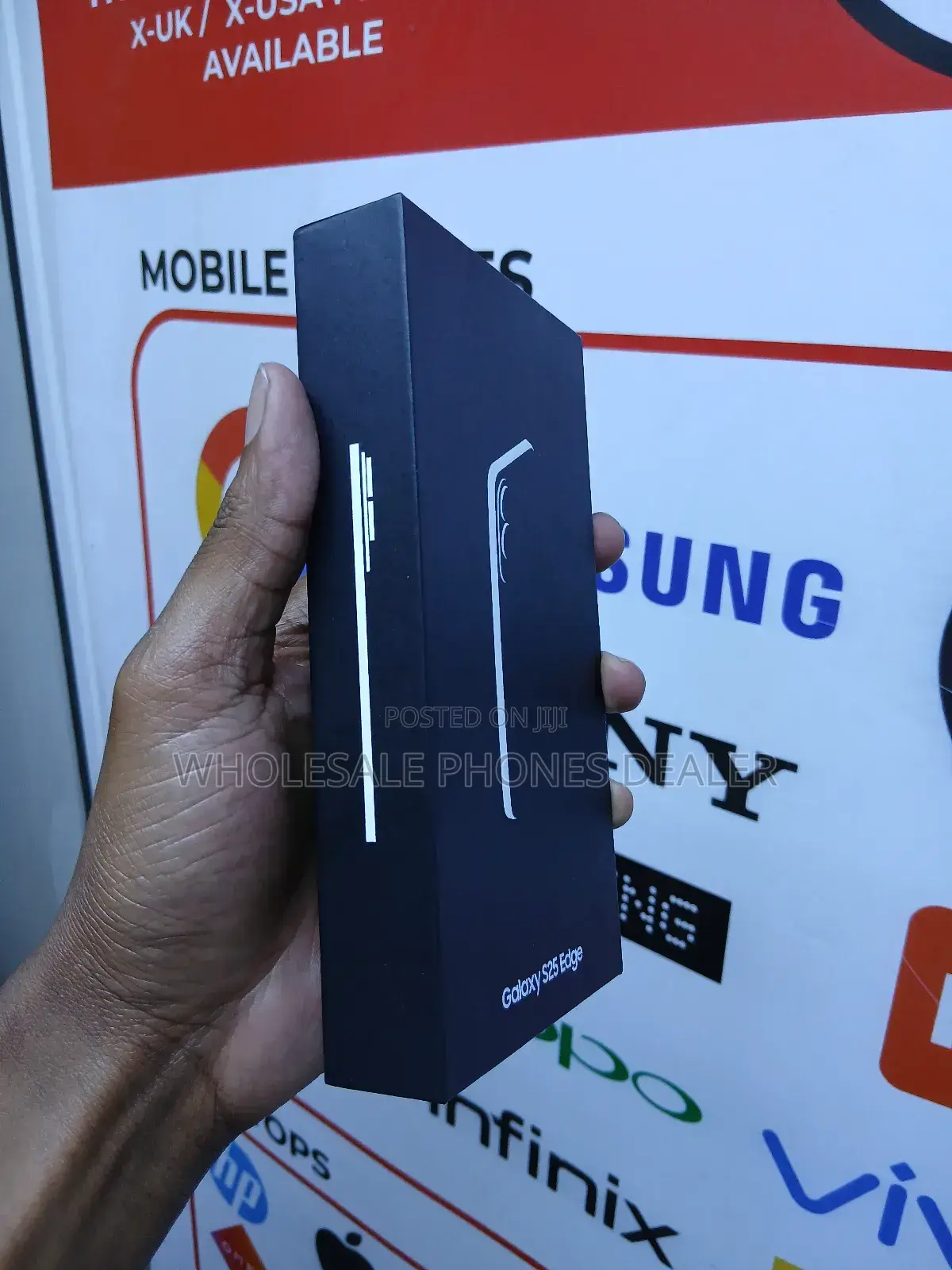 New Samsung Galaxy S25 Edge 256 GB Black